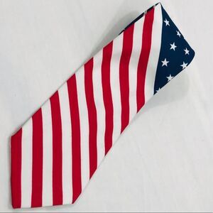 Stars and Stripes American Tie Red White Blue